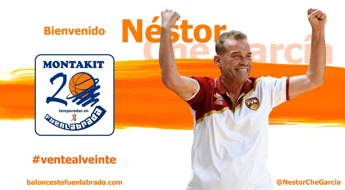 Nestor “Che” García, nuevo entrenador del Montakit Fuenlabrada