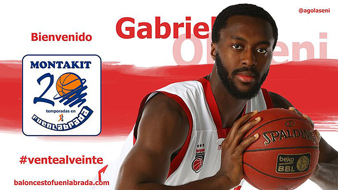 Gabriel Olaseni completa el juego interior de Montakit Fuenlabrada