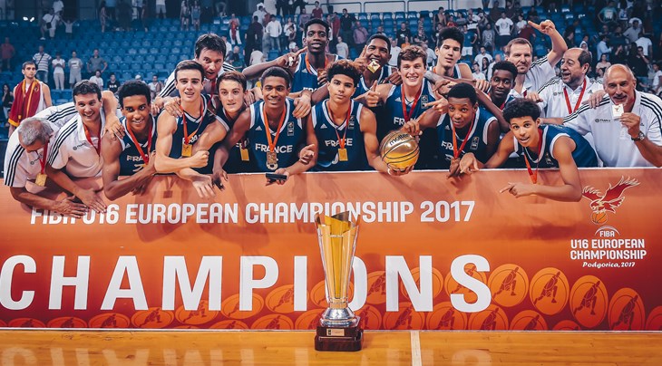 Europeo U16M: Francia conquista el infierno montenegrino; España, séptima (95-77)