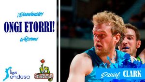 Daniel Clark, experiencia y tiro para completar el juego interior del Gipuzkoa Basket
