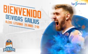 San Pablo Burgos ficha al internacional lituano Deividas Gailius