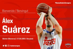 Álex Suárez jugará cedido en Tecnyconta Zaragoza