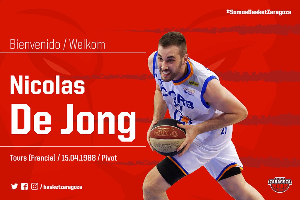 Nicolas de Jong ficha por Tecnyconta Zaragoza