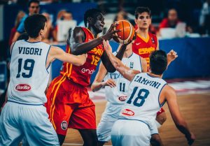 Europeo U18M (J3): Derrota ante Italia y España pasa a Octavos como 2ª de grupo (68-61)