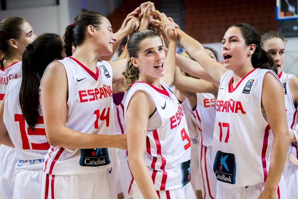 Europeo U16F: España se jugará el billete para el Mundial contra Alemania (79-61)