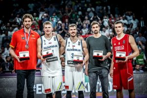 #Eurobasket2017: Goran Dragic, MVP; Luka Doncic y Pau Gasol, en el quinteto ideal