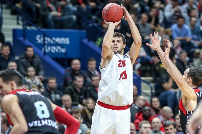 Dejan Todorovic comanda la victoria bilbaína en Vilnius (83-93)