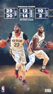 La pareja Davis-Cousins tumba a Cleveland; Westbrook, triple-doble; Ricky, tope anotador