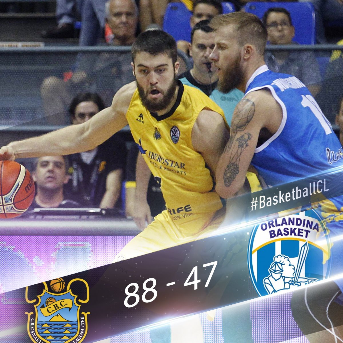 El Iberostar Tenerife se da un festín arrasando al Capo D’Orlando (88-47)