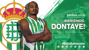 Dontaye Draper, el revulsivo del Real Betis Energía Plus para intentar salir del pozo