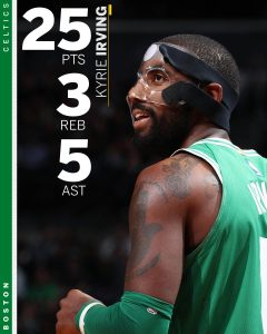 Trece para los Celtics; James Harden, otra vez el mejor