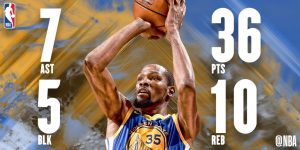 Ginóbili, triple decisivo para vencer a Celtics; Durant vuelve a brillar