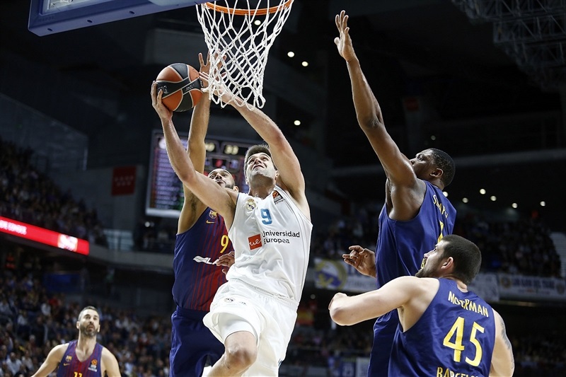 Doncic y Reyes vengan al Real Madrid en el Clásico de los necesitados (87-75)