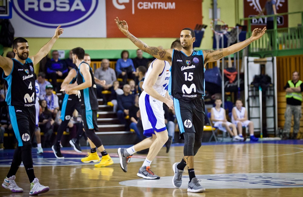 Landesberg y Brown se vuelven a asociar en otra victoria europea de Movistar Estudiantes