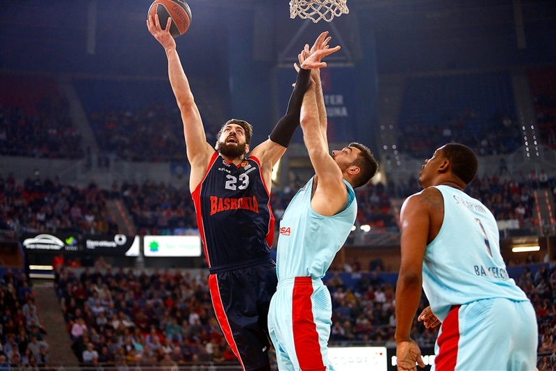 Baskonia sobrevive a la reacción visitante para conseguir la séptima (85-82)
