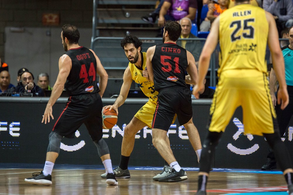 Iberostar Tenerife vence a un pegajoso Gaziantep en el retorno de Markovic a la isla