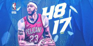 Anthony Davis destroza a los Knicks; Minnesota y Miami siguen en racha