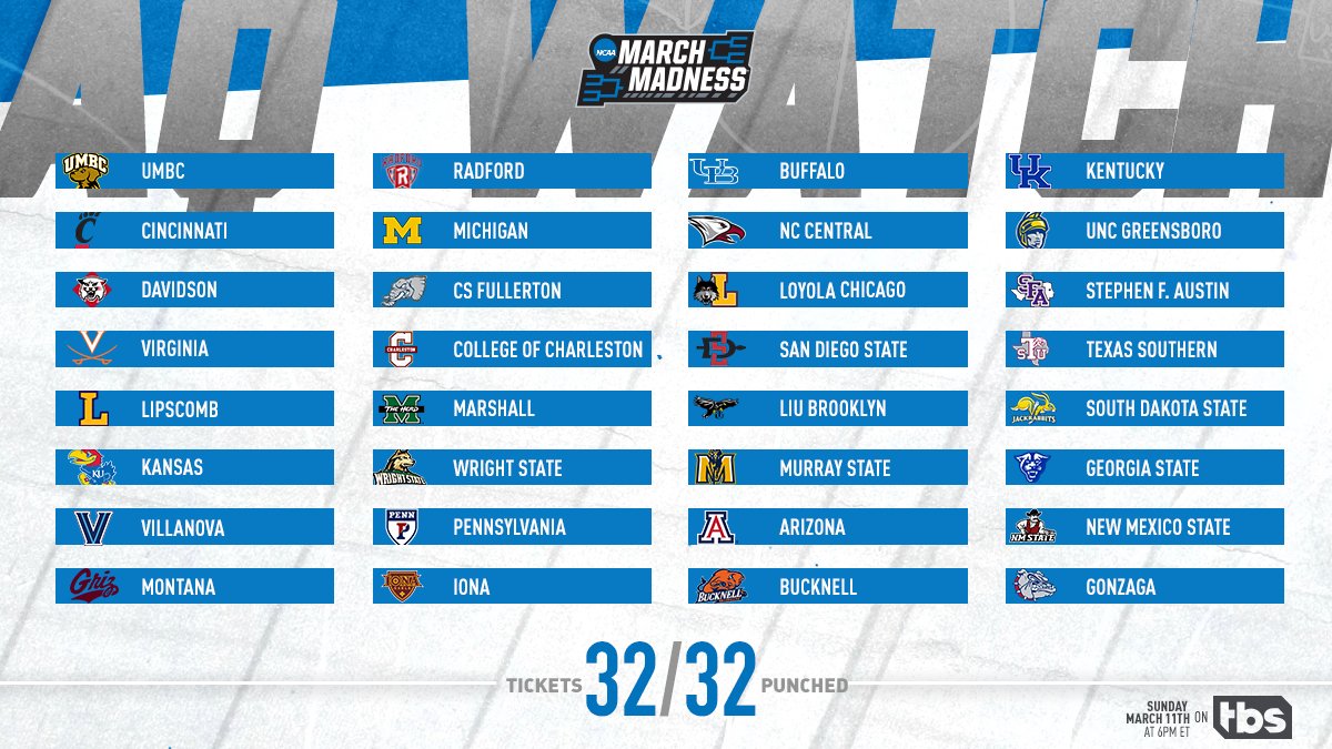 Llega la hora del March Madness: campeones de conferencia