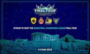 Atenas será la sede de la Final Four de la BCL 2018