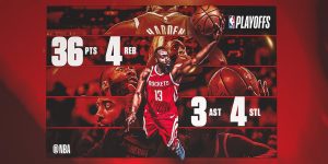 Noches de playoffs (X): Los Rockets y los Jazz colocan el 3-1