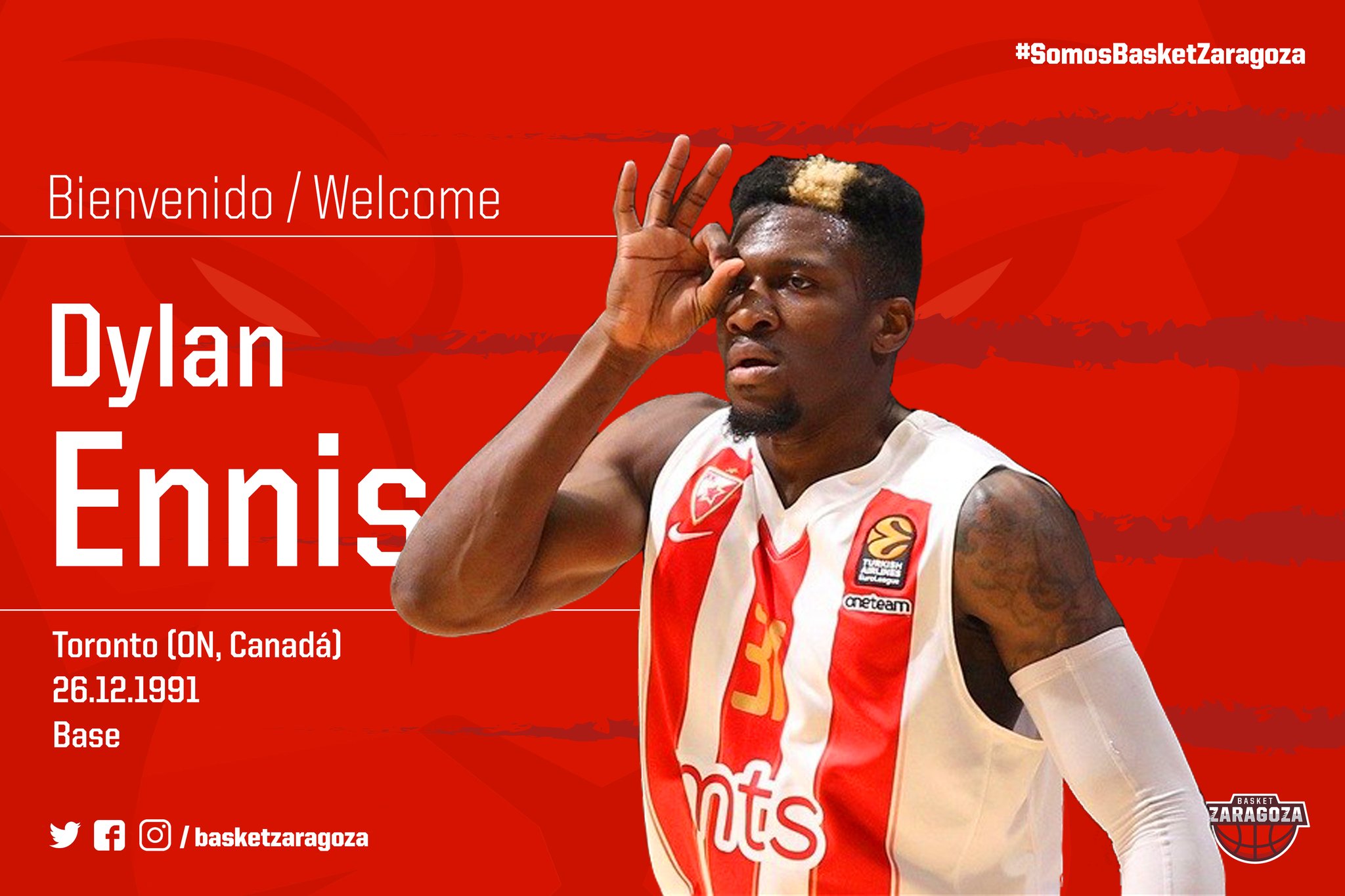 A la segunda va la vencida: Dylan Ennis firma por Tecnyconta Zaragoza