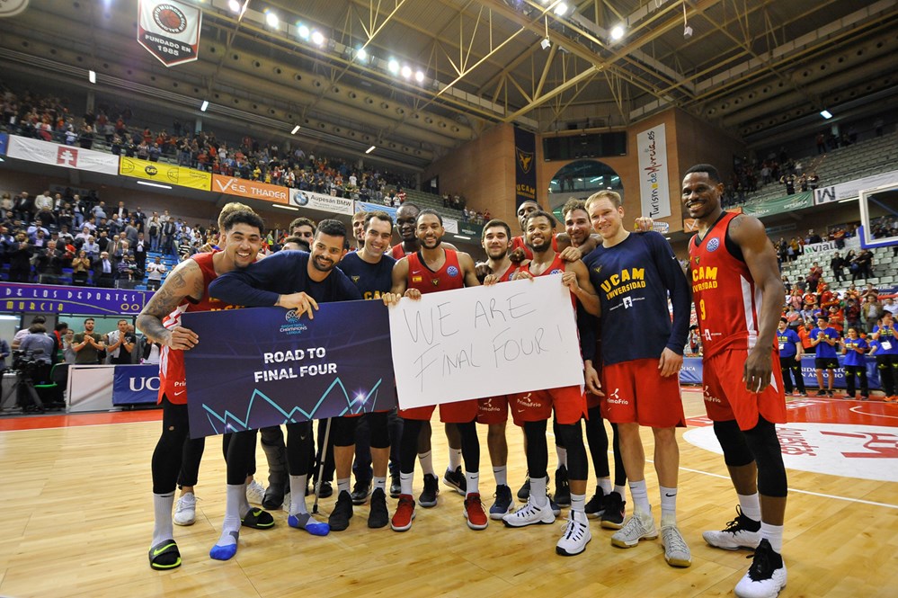 El UCAM Murcia sigue haciendo historia y se mete en la Final Four