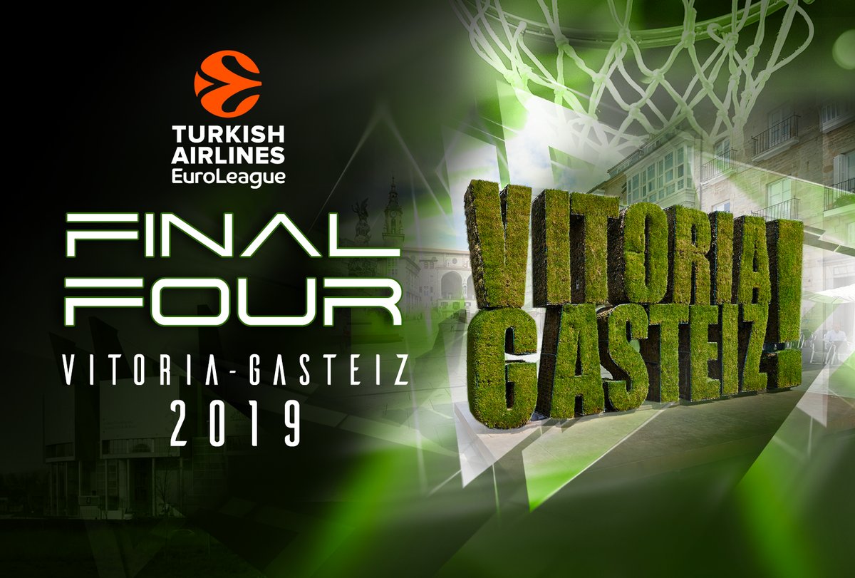Vitoria-Gasteiz acogerá la Final Four de la Euroliga 2019
