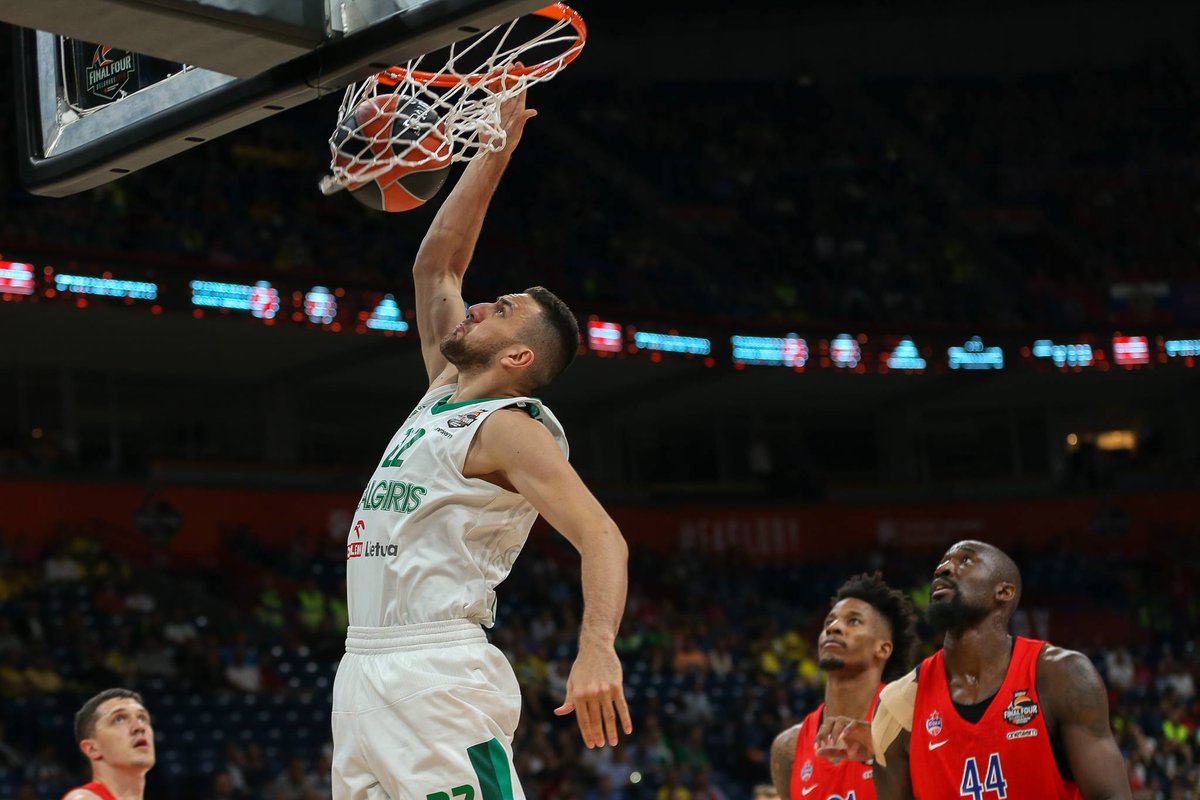 El Zalgiris culmina una temporada magnífica con el tercer puesto en la Final Four