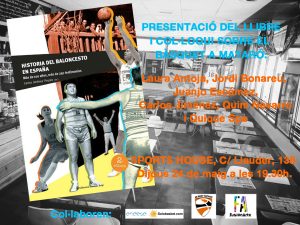 Hoy presentación del libro Historia del Baloncesto en España y coloquio en Mataró