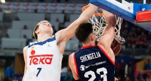 Luka Doncic y Toko Shengelia en el mejor quinteto de la Euroliga