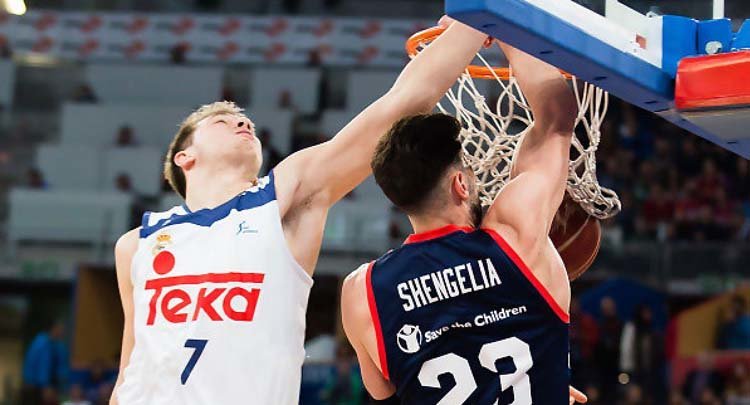 Luka Doncic y Toko Shengelia en el mejor quinteto de la Euroliga