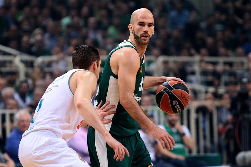 Nick Calathes hace historia y Panathinaikos arrolla al Real Madrid (95-67; 1-0)