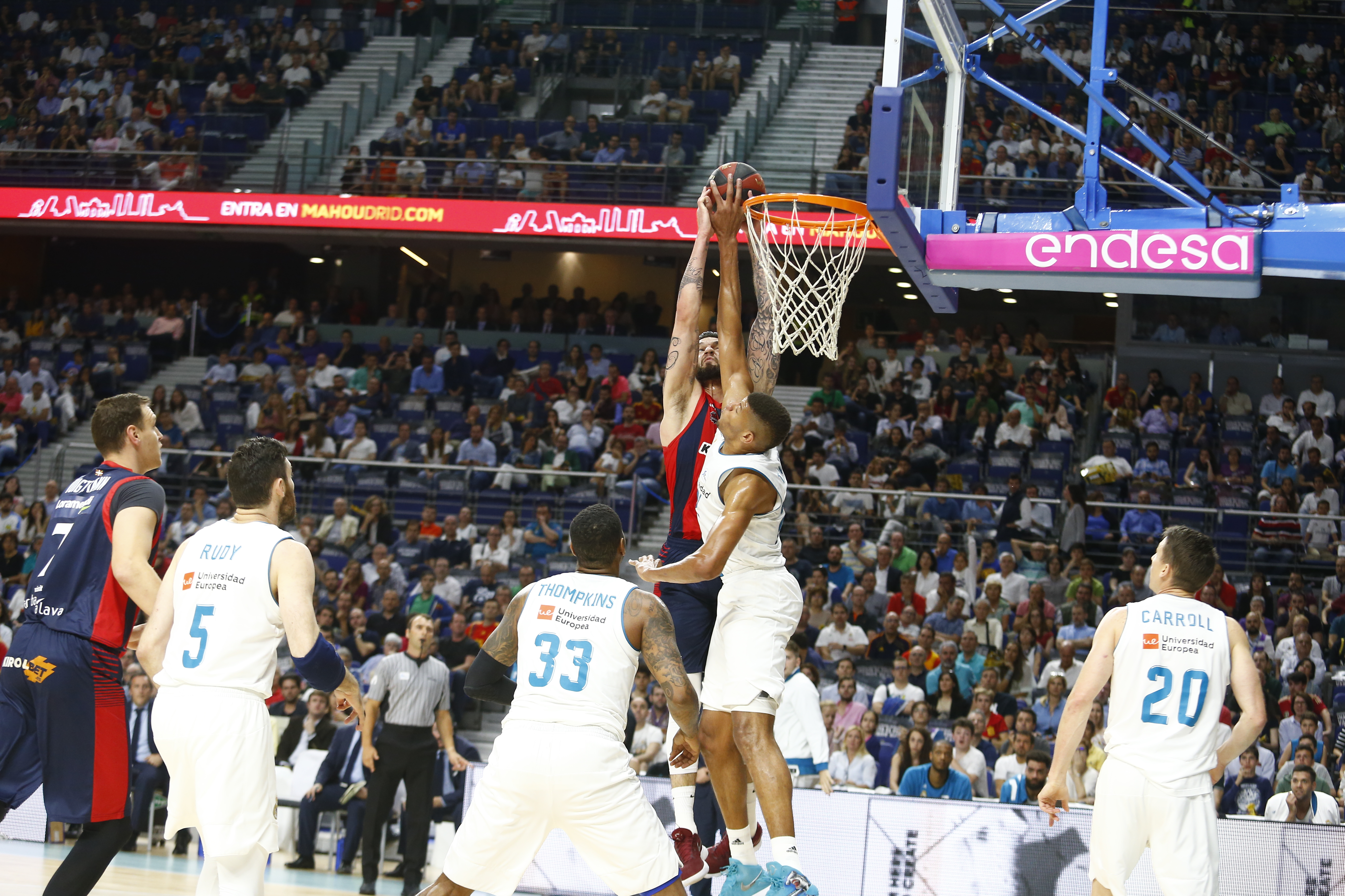 Real Madrid se evita sustos y apaliza a Baskonia en el tercer cuarto (98-91)