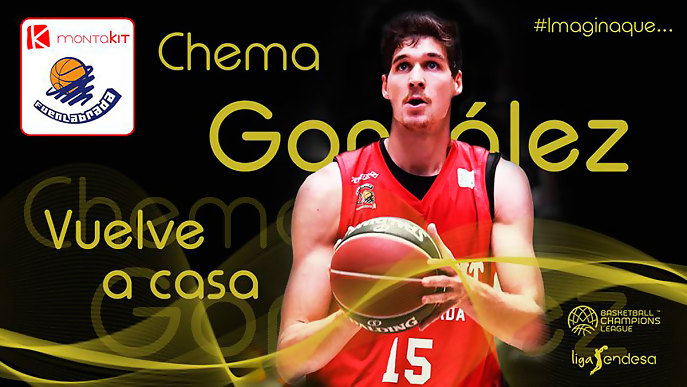 Chema González regresa a Montakit Fuenlabrada para reforzar la pintura