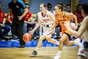 Europeo U20F (J3): España termina invicta la primera fase tras ganar a Holanda (79-59)