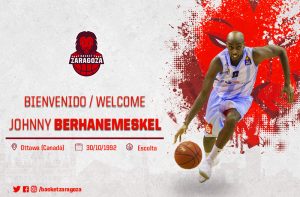 Johnny Berhanemeskel: más artilleria para el juego exterior de Basket Zaragoza