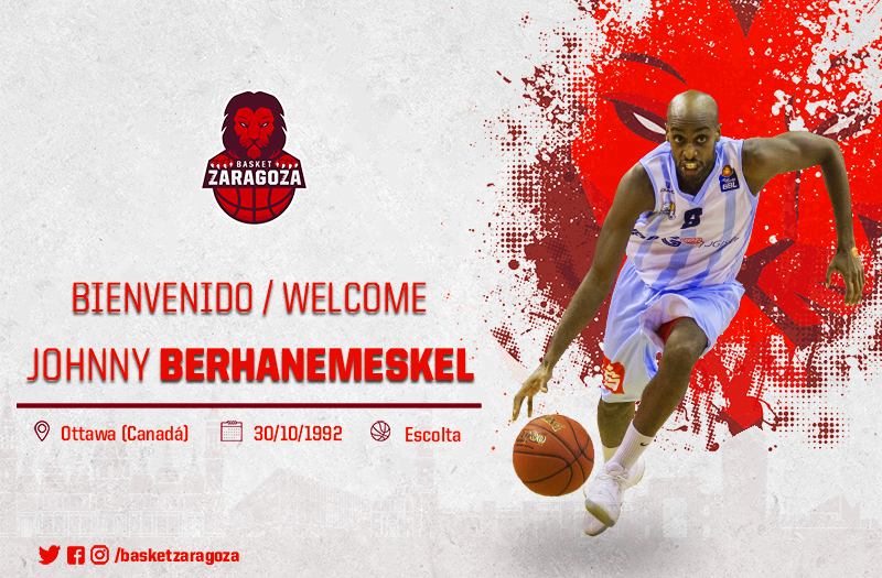Johnny Berhanemeskel: más artilleria para el juego exterior de Basket Zaragoza