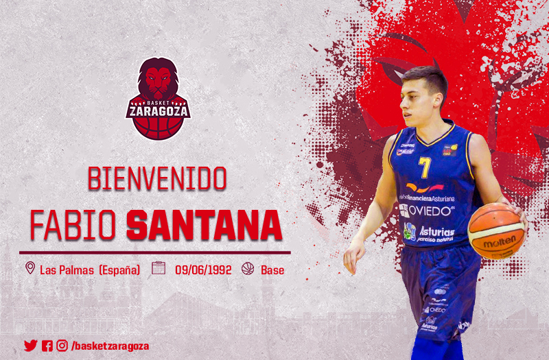 Fabio Santana completa la dirección de juego de Basket Zaragoza