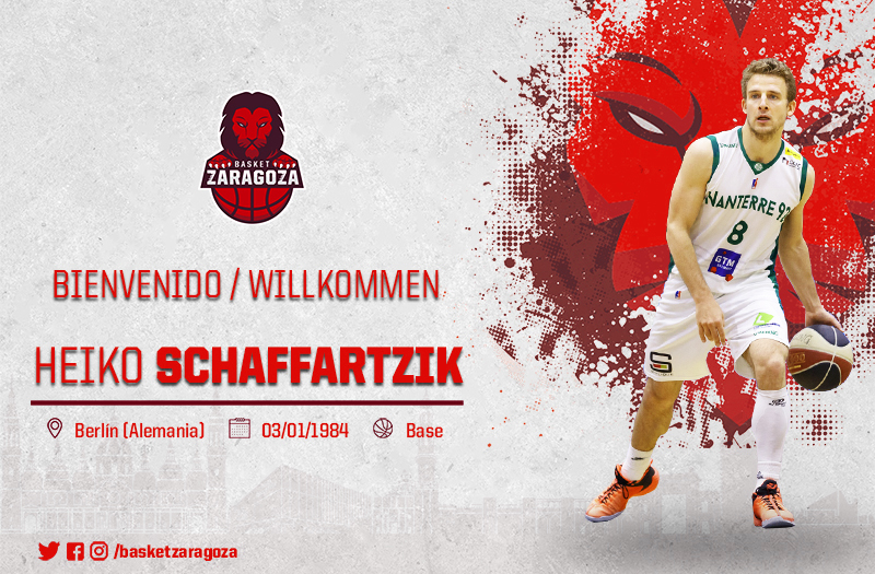 Desde Berlín con amor (y muchos triples): Heiko Schaffartzik ficha por Basket Zaragoza