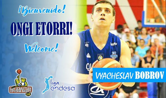 Delteco GBC oficializa el fichaje de Vyacheslav Bobrov