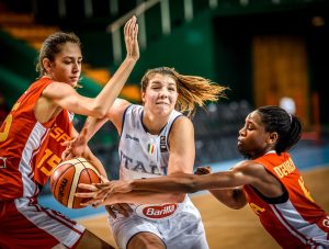 Europeo U16F (Semifinales): Una imperial Gilli priva a España de la final(62-60)