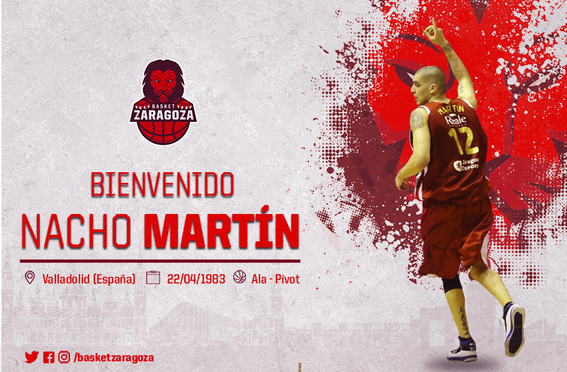 Nacho Martín completa la plantilla de Basket Zaragoza