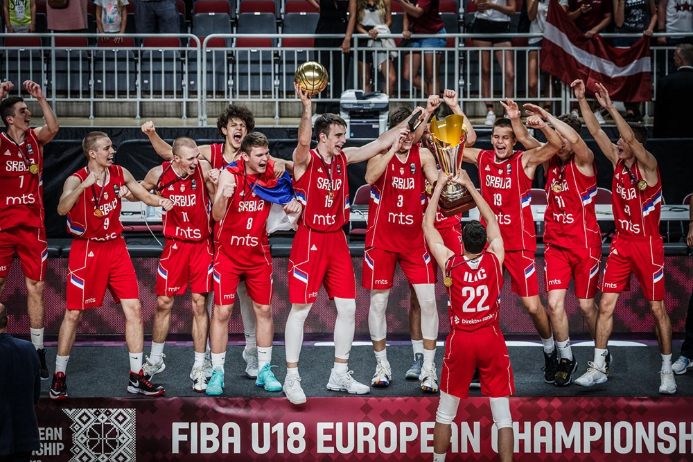 Resumen del Europeo U18M: Serbia es campeona y España se conforma con el 9º puesto
