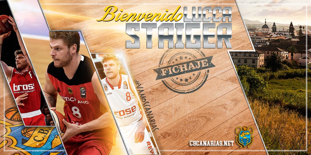 Lucca Staiger es el tirador elegido para recalar en Tenerife