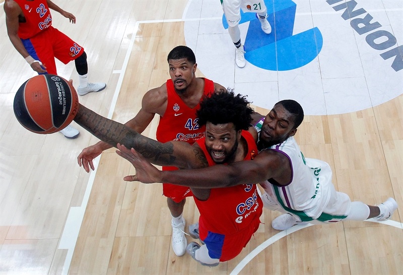 El CSKA fue mucho líder para un Unicaja que se aleja del Playoff (101-76)