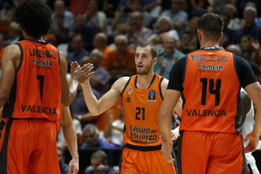 Valencia Basket se mantiene invicto en la Fonteta en Eurocup (87-66)