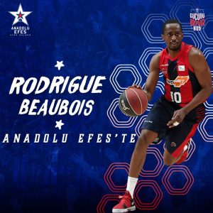 Rodrigue Beaubois deja el Baskonia y firma con el Anadolu Efes