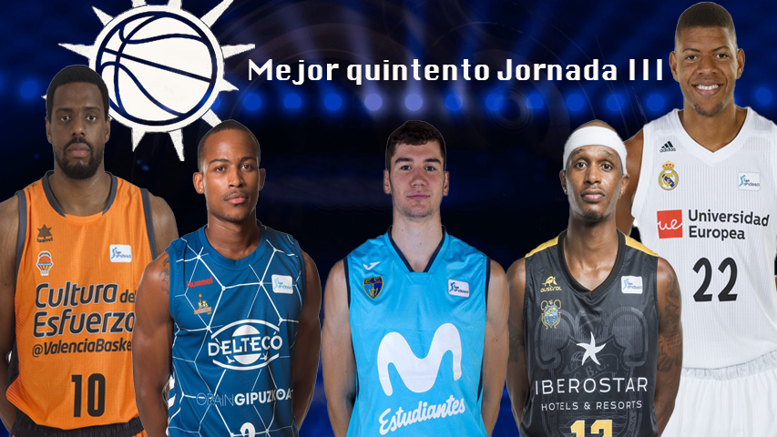 Mejor quinteto Solobasket Jornada III Liga Endesa 18/19