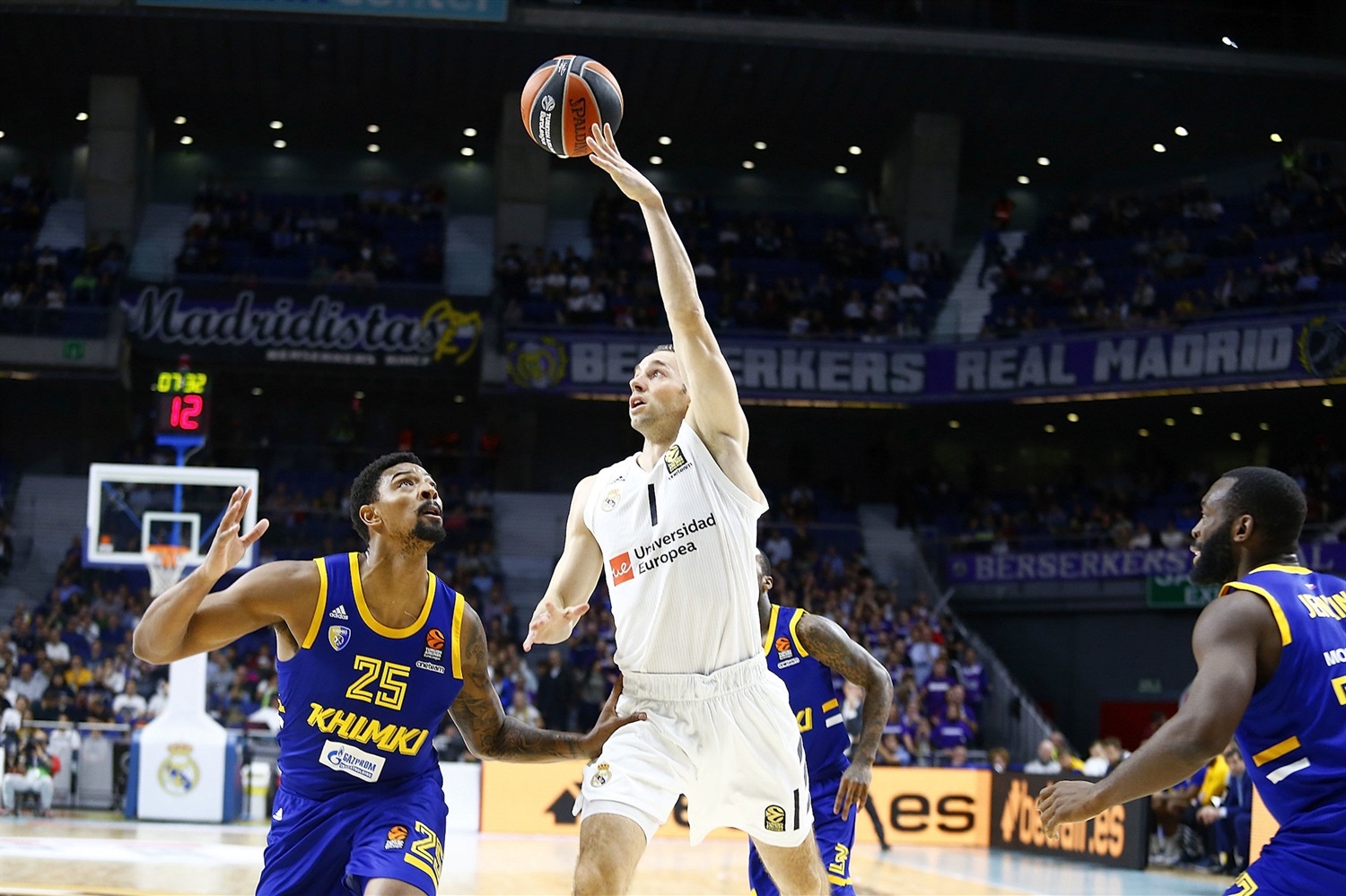 El Real Madrid sufre más de la cuenta ante un Khimki huérfano de Shved (79-74)