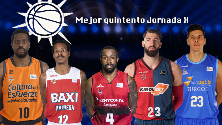 Mejor quinteto Solobasket Jornada X Liga Endesa 18/19